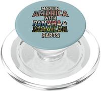 Jamaicana y Panamá Made In America Mix Heritage Vintage PopSockets PopGrip para MagSafe