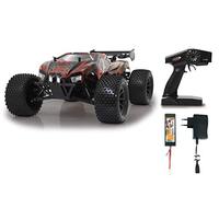 Jamara 059740 - Brecter Truggy 1:10 BL 4WD Lipo 2,4G LED - Funcionamiento multijugador, Motor Brushless, Batería LiPo, Tracción Integral