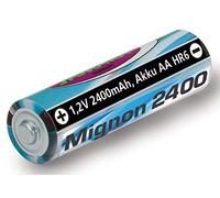 Jamara 141018 - Batería 1,2V 2000mAh NiMh Mignon AA HR6 - Batería Recargable de Alto Rendimiento, Ideal para Dispositivos de Flash, Cámaras, Mandos a Distancia, Juguetes