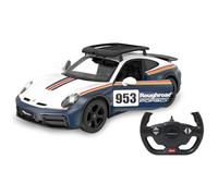 JAMARA 402212 Porsche 911 Dakar Performance 1:14 2,4 GHz - Coche teledirigido, Coche de Juguete para niños con Mando a Distancia, Regalo para niños, Pintura Fiel