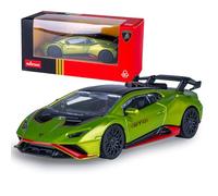 JAMARA 402231 Lamborghini Huracán STO Diecast 1:43 - Modelo de Coche de Juguete para niños, Regalo para niños, artículo para Aficionados, Pintura Fiel a la Pintura, Verde