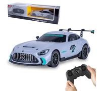 JAMARA 402240 Mercedes-AMG GT2 1:24 2,4 GHz - Coche teledirigido teledirigido, Coche de Juguete para niños con Mando a Distancia, Modelo de Coche, Regalo para niños, Ajuste Manual de dirección