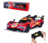 JAMARA 402247 Ferrari 499P 1:24 2,4 GHz - Coche teledirigido RC Car, Coche de Juguete para niños con Mando a Distancia, Modelo de Coche, Regalo para niños, Ajuste Manual de dirección