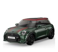JAMARA 402258 Mini John Cooper Works Diecast 1:43 Verde Modelo Coche Metal Cuerpo Miniatura Coche Coleccionista Juguete Niños Idea de Regalo