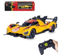 JAMARA 402263 Ferrari 499P-N83 1:24 Amarillo 2,4 GHz RC Coche de Carreras teledirigido Coche