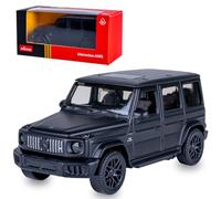 JAMARA 402266 Mercedes-AMG G 63 Diecast 1:43 Negro Coche RC Licenciado de Metal, Coche Coleccionable Miniatura con Mando a Distancia