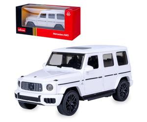 JAMARA 402267 Mercedes-AMG G 63 Diecast 1:43 - Coche teledirigido con Licencia de Metal, Modelo de Coche en Miniatura con Mando a Distancia