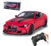 JAMARA 402270 BMW M4 CSL 1:16 Rojo 2,4 GHz RC Coche de Carreras Coche teledirigido Modelo Coche Juguetes Niños a Partir de 6 años Idea de Regalo