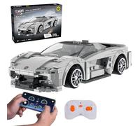 JAMARA 402876 Cada Lotus Evija 1:18 2,4 GHz Bricks - Coche de Carreras Deportivo para niños a Partir de 6 años, Idea de Regalo para niños y niñas, diseño detallado, Modo Dual