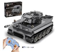 JAMARA 402894 Cada Panzer Tiger 1:35 2,4 GHz Bricks - Juego de Bloques de construcción de Bloques de construcción, Juguetes para niños a Partir de 8 años, Idea de Regalo para niños, diseño detallado