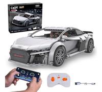 JAMARA 402898 Cada Audi R8 Coupé 1:14, 2,4 GHz Bricks, Coche de Juguete, Coche de Carreras, Coche Deportivo para niños a Partir de 6 años, teledirigido, Idea de Regalo, Modo Dual, detallado