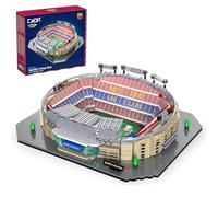JAMARA 402910 Cada Camp NOU Stadion FC Barcelona Bricks Klemmbausteine Stadion Stadion Model Bausatz Bauatz Arquitectura Juguetes Niños a Partir de 8 años Idea de Regalo