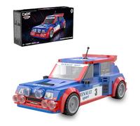 JAMARA 402933 Cada Renault 5 Maxi Turbo 1:24 Bricks Technik-Set 308 Klemmbausteine, Licencia de maquetas, Piezas Impresas, Modelo de Coche, Idea de Regalo para niños a Partir de 8 años