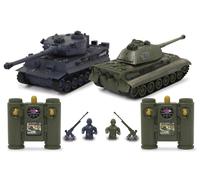 JAMARA 403635 Tank Tiger Battle Set 2.4 GHz Battle Mode with Simulated Damage In