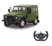 Jamara Coche Todoterreno Teledirigido Land Rover Defender Verde 1:14