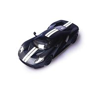Jamara 405159 - Ford GT 1:14 Negro Mate Puertas manuales - Faro LED, Licencia Oficial