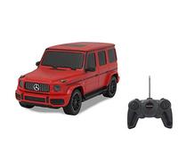 JAMARA-G63 Mercedes AMG G63 1:24 2,4 GHz - Licencia Oficial, 1 Hora de conducción a Aprox. 9 km/h, Detalles Perfectamente reproducidos, Acabado, Color Rojo, Talla única (405193)