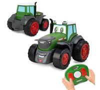 JAMARA Traktor 2,4GHz mit Sound 405320 Fendt My First RC 2,4 GHz con Sonido - Agricultura Tractor de Juguetes Niño Regalo para Niños Primer Vehículo teledirigido, Color Verde