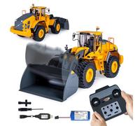 JAMARA 406302 Volvo L260H Metal 1:14 2,4 GHz - Vehículo a Partir de 14 años, Mando a Distancia, Regalo teledirigido, vehículos de construcción