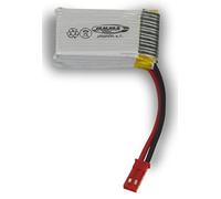 JAMARA 423199 JQC Lipo 3,7 V, 650 mAh, 2,41 WH, batería Potente, Recargable, Alto Contenido de energía con Baja autodescarga, Color Blanco
