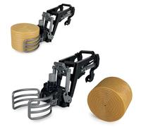 JAMARA 423287 423287 - Cargador Frontal con Pinza para juanetes (Incluye Balas Redondas Grandes para Tractor RC 1:24S, 1:24S, Carga Frontal Manual)