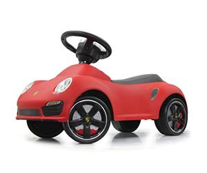 Jamara 460208 - Patín, Porsche 911, Color Rojo