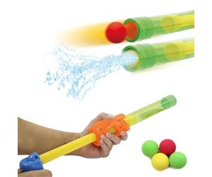 Jamara 460313 - MC Fizz Fizzy Balls Verde - 2 in 1 Pistola de Agua con Bolas de Softball