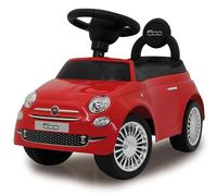 Jamara 460326 - Correpassilo Fiat 500 Rojo - Maletero Debajo del Asiento, Asa para Empujar y apoyar, Claxon, Protección antivuelco