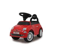 Jamara 460326 - Correpassilo Fiat 500 Rojo - Maletero Debajo del Asiento, Asa para Empujar y apoyar, Claxon, Protección antivuelco