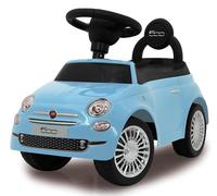Jamara 460327 - Correpasillo Fiat 500 Azul - Maletero Debajo del Asiento, Asa para Empujar y apoyar, Claxon, Protección antivuelco