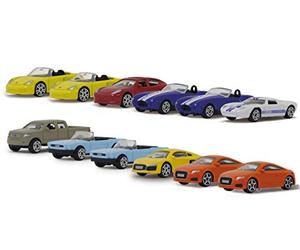 Jamara 460352 - Street Kings 1:64 Diecast Set B 12 uds. - Licencia Official, Carrocería metálica
