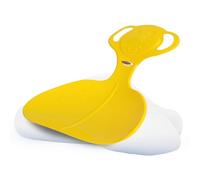 Jamara 460374 - Snow Play Trineo Oso Amarillo - Empuñaduras en Forma de Oso de fácil Agarre, Peso Ligero
