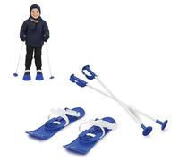 Jamara 460382 - Snow Play Funny Carve 1st Step 42cm Azul - Lazos de fijación Ajustables y Seguros