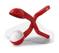 Jamara 460394-Snow Play Bolas 38cm Suaves, Diámetro de 7 cm Pinza Pelotas Nieve, Color Rojo (460394)