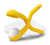 Jamara 460396 - Snow Play Pinza para Bolas de Nieve 38cm Amarillo - Pelotas de Nieve Suaves, Diámetro de 7 cm