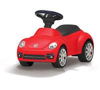 Jamara 460407 - Correpasillo VW Beetle Rojo - Antivuelco, Claxon en el Volante, Aspecto auténtico