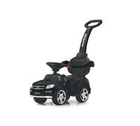 Jamara 460434 - Correpasillo Mercedes-AMG GL 63 Negro 2en1 - Antivuelco, Asiento en Piel sintética, Luz Delantera y Trasera, Soporte, Protección Lateral