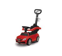 Jamara Mercedes-Benz 460446-Correpasillo AMG C 63 3en1 - Antivuelco, Asiento en Piel sintética, Sonidos, Luces, Protección Lateral, Soporte con función de dirección, Color Rojo, One Size (460446)