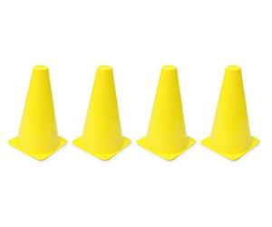 Jamara 460520 Traffic Traffic Yellow VE4 - Apilable, versátil, 4 Agujeros de fijación, Hecho de plástico Resistente, fácil de Transportar, Almacenamiento Que Ahorra Espacio