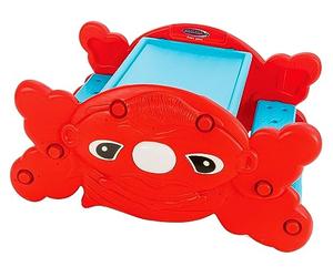 JAMARA 460738 Sit and Swing 2 en 1 - Juego de Asientos Infantiles para Interiores y Exteriores, fácil Montaje, Bordes Redondeados, Mesa o balancín Reversible, Ahorra Espacio, Desmontable, Color Rojo