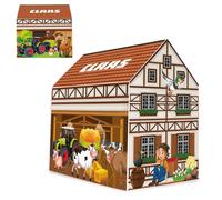 JAMARA 460754 Claas Playhouse Farm, Officially Licensed, Suitable for Indoors, T
