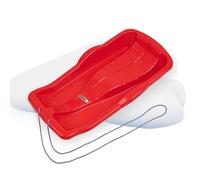 JAMARA 461125 Snow Play Bob Karol - Percusor de 80 cm (plástico, Cuerda para Tirar, Peso Ligero, Menos de 1 kg, diseño aerodinámico, Color Rojo