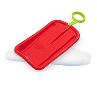 JAMARA 461130 Snow Play Bob Arrow - Taco de Impacto (74 cm, plástico), Mango de sujeción, Peso máximo: 50 kg, diseño aerodinámico, Color Rojo