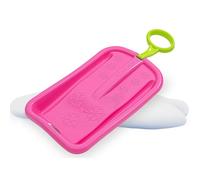 JAMARA 461133 Snow Play Bob Arrow - Taco de Impacto (74 cm, plástico), Mango de sujeción, Peso máximo: 50 kg, diseño aerodinámico, Color Rosa