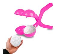 JAMARA 461150 Snow Play - Pinzas para Bolas de Nieve (38 cm), diseño de Bolas de Nieve, Idea de Regalo para niños y niñas, Bolas de Nieve en Segundos, Color Rosa