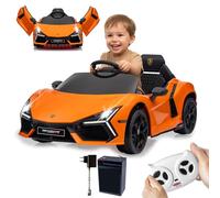 JAMARA 461887 Ride-on Lamborghini Revuelto 2,4 GHz Li-Power 12.6, Coche eléctrico para niños a Partir de 3 años, Coche para niños, Coche eléctrico, Volante, Regalo, luz, Ruedas de Transporte