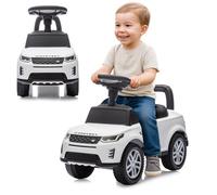 JAMARA 464050 Rutscher Land Rover Discovery 2 en 1, Coche Antideslizante, Coche Infantil, Juguete Deslizante, Idea de Regalo para niños, reposapiés, protección antivuelco, Maletero, Andador