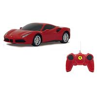 Jamara-488 Ferrari 488 GTB 1:24, Color Rojo, Talla única (405133)