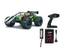 Jamara- Akron Monster Truck Monstruo Coche eléctrico, Color Rojo (053265)