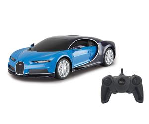 Jamara Bugatti 405137 Chiron 1:24 Blue 40 MHz - RC car, Officially Licensed, up